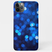 Abstracte blauwe lichtstippen Case-Mate iPhone case (Achterkant)