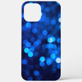 Abstracte blauwe lichtstippen Case-Mate iPhone case (Achterkant)
