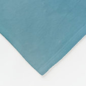 Abstracte blauwe marmer met glitter goud fleece deken (Hoek)