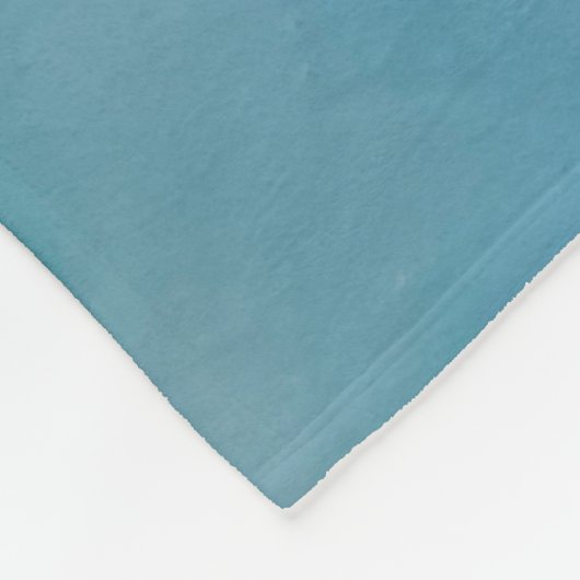 Abstracte blauwe marmer met glitter goud fleece deken (Hoek)