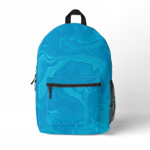 Abstracte Blauwe Marmeren Gepersonaliseerde 