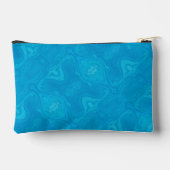 Abstracte Blauwe Marmeren Gepersonaliseerde HP Lap Etui (Achterkant)