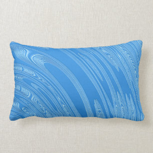 abstracte blauwe metalen textuur kussen