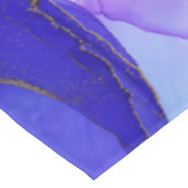 Abstracte blauwe Oranje tablet Tafelkleed (Gekanteld)