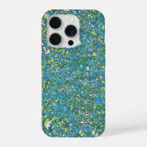 Abstracte blauwe spatten voor kunstliefhebbers Mod