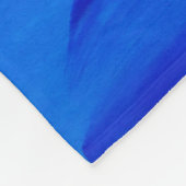Abstracte blauwe tekenachtergrond. Moderne kunst. Fleece Deken (Hoek)