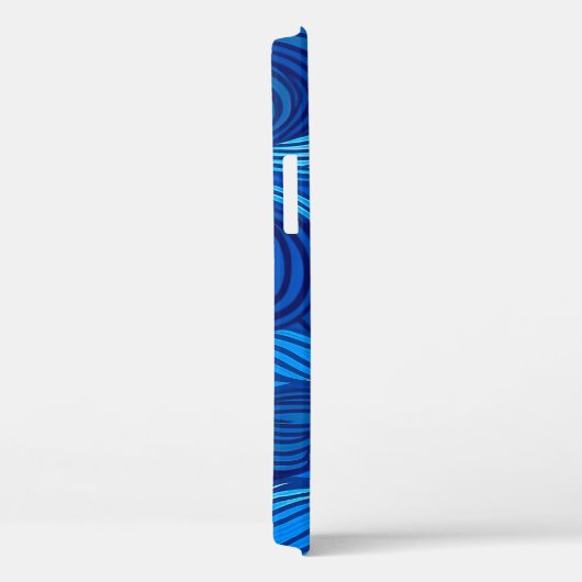 Abstracte Blauwe Turquoise Ocean Water Waves | Case-Mate iPhone Case (Achterkant / Rechts)