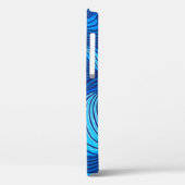 Abstracte Blauwe Turquoise Ocean Water Waves | Case-Mate iPhone Case (Achterkant / Links)