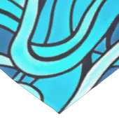 Abstracte Blauwe Turquoise Ocean Water Waves | Tafelkleed (Gekanteld)