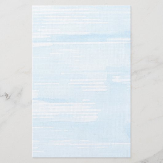 Abstracte blauwe waterverf achtergrond, textuur. briefpapier (Voorkant)