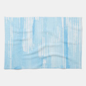 Abstracte blauwe waterverf achtergrond, textuur. theedoek (Horizontaal)