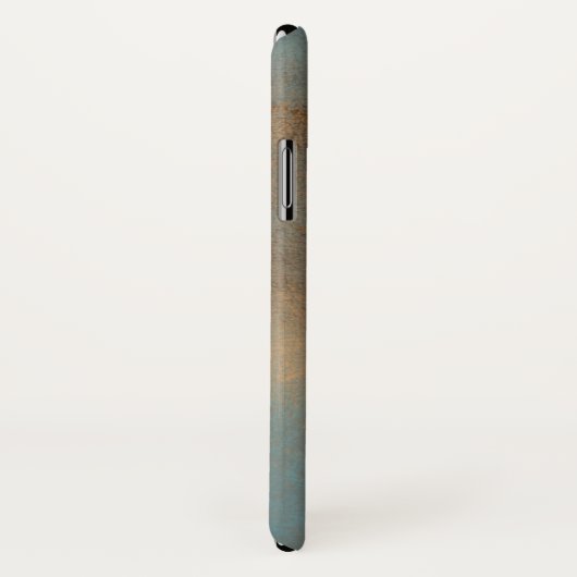 Abstracte blauwtinten gekleurde illustraties Case-Mate iPhone case (Achterkant / rechts)