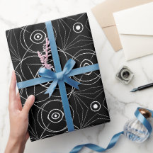 Abstracte blikken, zwart en wit