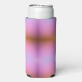 Abstracte blikkoeler met een verticale gradiënt seltzer blikjeskoeler (Seltzer Achterkant)