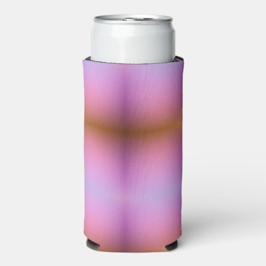 Abstracte blikkoeler met een verticale gradiënt seltzer blikjeskoeler (Seltzer Voorkant)
