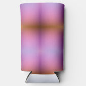 Abstracte blikkoeler met een verticale gradiënt seltzer blikjeskoeler (Voorkant)