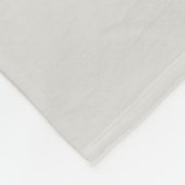 Abstracte bliksem in neutrale print fleece deken (Hoek)