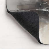Abstracte bliksem in neutrale print muismat (Hoek)