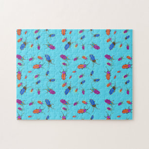 Abstracte bliksembijlen Jigzaag Puzzles Legpuzzel