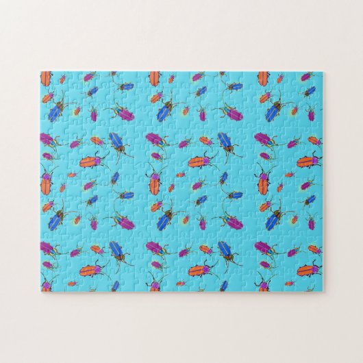 Abstracte bliksembijlen Jigzaag Puzzles Legpuzzel (Horizontaal)