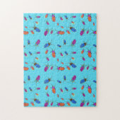 Abstracte bliksembijlen Jigzaag Puzzles Legpuzzel (Verticaal)