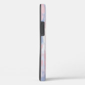 Abstracte blindheid en blauwe verf lijnen Case-Mate iPhone case (Achterkant / Rechts)