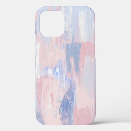 Abstracte blindheid en blauwe verf lijnen Case-Mate iPhone case (Achterkant)