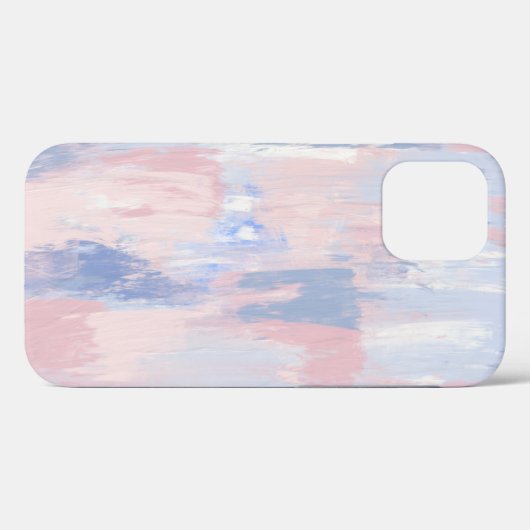 Abstracte blindheid en blauwe verf lijnen Case-Mate iPhone case (Achterkant (horizontaal))
