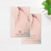 Abstracte blindroze die juwelen-beeldschermKaart v Visitekaartje (Bureau)