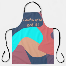 Abstracte Blobs Schort