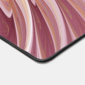 Abstracte bloeiende fractale kunst en schaduwen va bureaumat (Hoek)