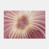 Abstracte bloeiende fractale kunst en schaduwen va deurmat (Voorkant)