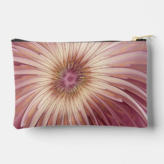 Abstracte bloeiende fractale kunst en schaduwen va etui (Achterkant)