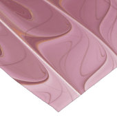 Abstracte bloeiende fractale kunst en schaduwen va korte tafelloper (Hoek)