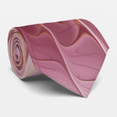 Abstracte bloeiende fractale kunst en schaduwen va stropdas (Opgerold)