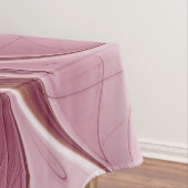 Abstracte bloeiende fractale kunst en schaduwen va tafelkleed (Voorbeeld)