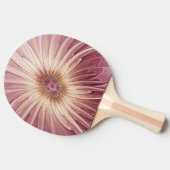 Abstracte bloeiende fractale kunst en schaduwen va tafeltennisbatje (Zijkant)