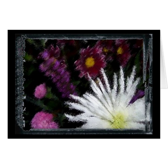 Abstracte Bloem (Voorkant Horizontaal)
