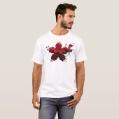 ABSTRACTE BLOEM 35 Maatwerk Shirt Ontwerp (Voorkant volledig)
