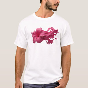 ABSTRACTE BLOEM 6 Creatieve Print T-shirt