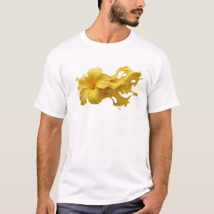 ABSTRACTE BLOEM 7 Trendy Print Overhemd T-shirt