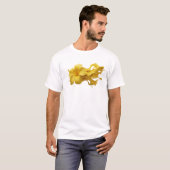 ABSTRACTE BLOEM 7 Trendy Print Overhemd T-shirt (Voorkant volledig)