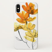 Abstracte bloem achtergrond Case-Mate iPhone case (Achterkant)