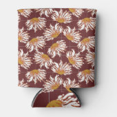 Abstracte bloem: artistiek patroonontwerp. blikjeskoeler (Voorkant)