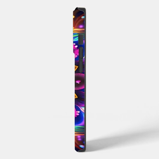 Abstracte Bloem Case-Mate iPhone Case (Achterkant / Links)