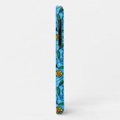 Abstracte bloem iPhone 11 Hoes (Achterkant/links)