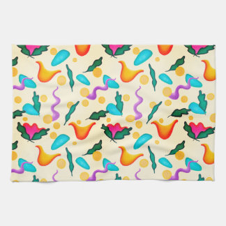 Abstracte Bloem Keukenhanddoek