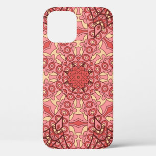 Abstracte bloem mandala etnisch naadloos patroon Case-Mate iPhone case