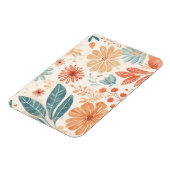 Abstracte bloem ontworpen magneet (Linkerzijde)