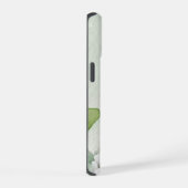 Abstracte bloem witte Kalmia Latifolia bloem iPhone 15 Case (Rechterkant)